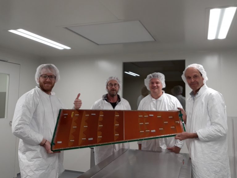 GEM detectors assembled in Ghent soon to be installed in CMS detector