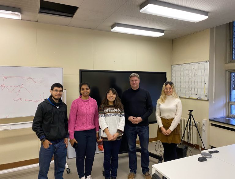 Academic visit of Muographer from Japan